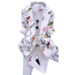 Thin Cardigan Sunscreen Printed Coat Slim-fitting Suit