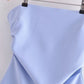 European And American Summer Wind Women's Solid Color Slim Tube Top