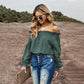 European And American New Style Ruffled Neckline Lantern Sleeve Temperament Blouse Women