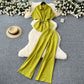 Designer Touch Featuring A Tie-front Waist-cinching Design