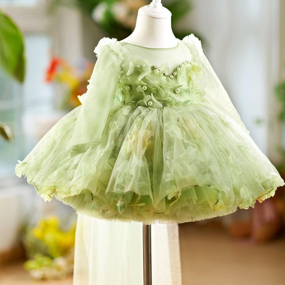 Mori Style Girl's Peanut Day Princess Dress