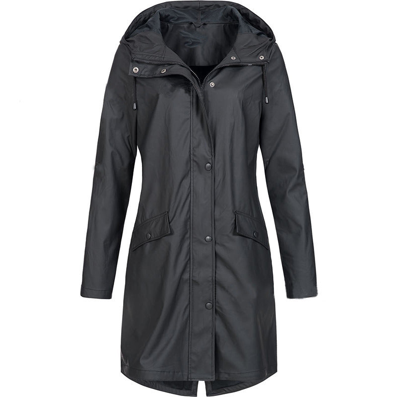 Veste imperméable légère pour femme