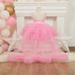 Fairy Mori Style Small Trailing Host Model Catwalk Runway Children's Dress