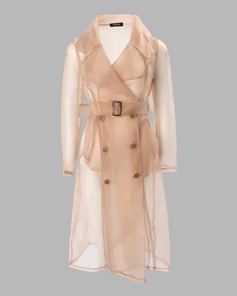 Women's Solid Color Loose Balloon Sleeve Mid Length Shirt Jacket