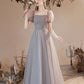Bubble Sleeve Long Dress Fairy Dress