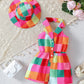 Girls' Woven Halter Backless Princess Dress