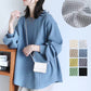 Loose Casual High-grade Waffle Bottoming Shirt