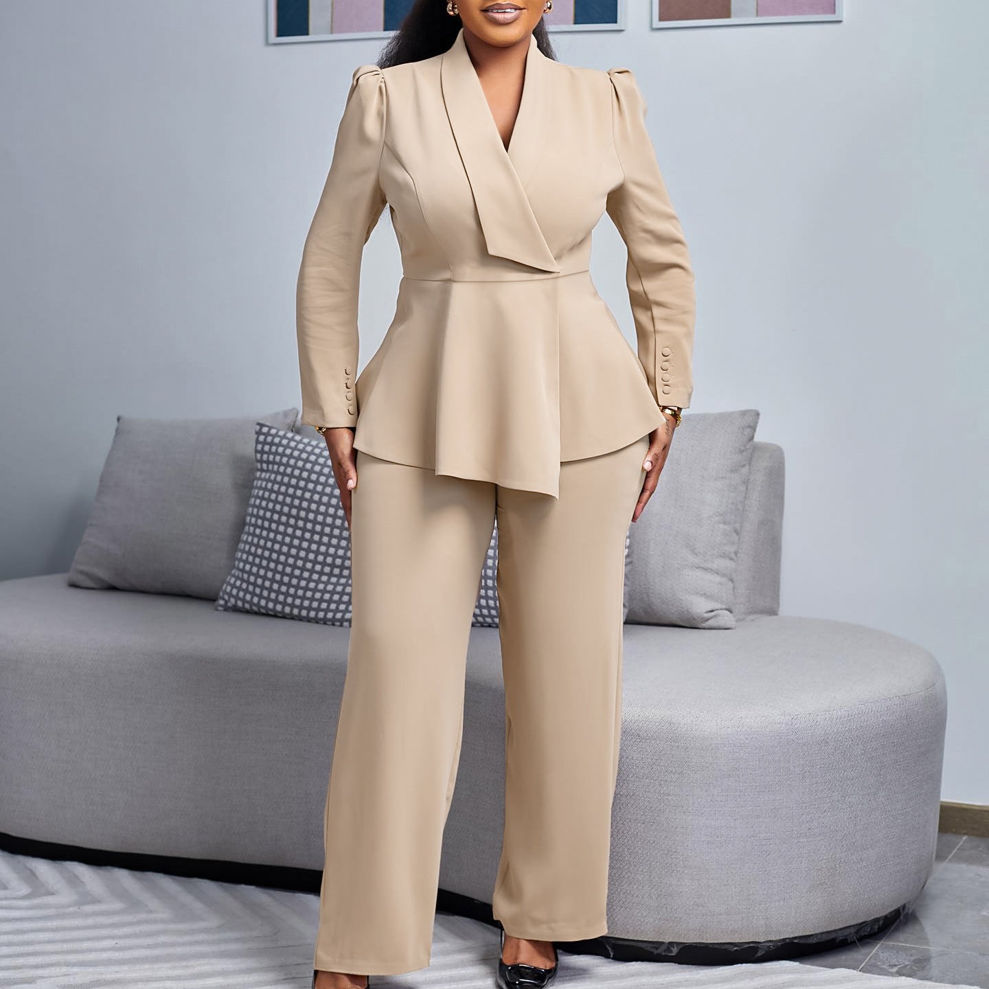 Women's New Fashion Graceful Personality Elegant Suit