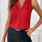 Women's Fashion Satin Loose Solid Color Vest