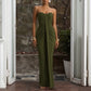 Women's European And American-style Sexy Pleated Tube Dress