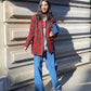 Plaid Suit Shorts Suit Jacket High Sense Of Spring