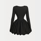 New Stylish And Elegant Waist-cinching Womens Mini Dress