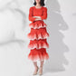 Women's Polyester Niche Exquisite Pleated Dress