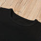 Sports Style Letter Short Sleeve Two-piece Set