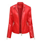 New Women's PU Leather Jacket