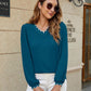 Women's Fashion Hollowed-out Loose Top