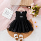 Summer Solid Color Sleeveless Mesh Dress