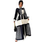Printed Pleated Stylish Lace-up Casual Plus-size African Dress
