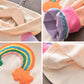 Girl's Princess Spring Rainbow Embroidered Dress