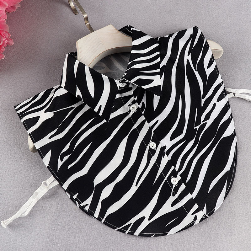 Chemise à faux col tendance et polyvalente