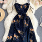 Ladies Chiffon Strap Seaside Resort Dress