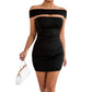 Off-the-shoulder Women's Slim-fit Skirt