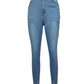 Women's Classic High Waist Slim Elastic Pants
