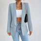Winter Rose Fashion Suit Lapel