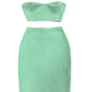 Women's Fashion Top Skirt Two Piece Set