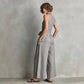 Elegant Commuter V-Neck Jumpsuit For Women