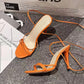 High Heel Sandals Women's Round Toe Strap Stiletto Heel