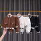 Sports Suit Children's Blouse Corduroy