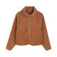 Women's Glitter Velvet Cardigan Zipper Long Sleeve Plush Coat