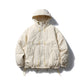Outdoor White Duck Hooded Jacket Loose Down Jacket