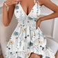 selling Floral-print Strap Casual Dress
