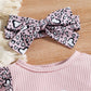 Baby Girls Leopard Print Romper With Headband