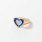 Cute Cartoon Dripping Oil Ins Wind Color Multi-element Single Ring