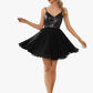 Womens Stylish Sequin Toast Dress