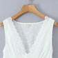 European And American Retro V-neck Embroidery Dress