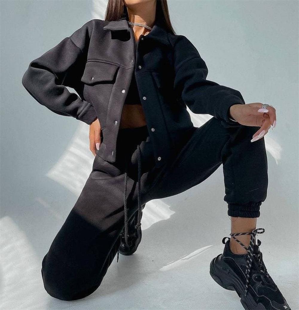 Veste unie pour femme