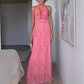 Women's Clothing Deep V Lace-up Backless Dress