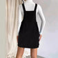 Spring Corduroy Loose Sleeveless Suspender Dress