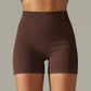 Pantalon de yoga tricoté sans coutures, taille haute, rehaussant les hanches