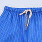 Loose Striped Shirt Pajamas Pants Suit