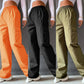 No Belt Pants High Waist Season Wide Leg Pants Straight Loose Temperament Commuter Pants