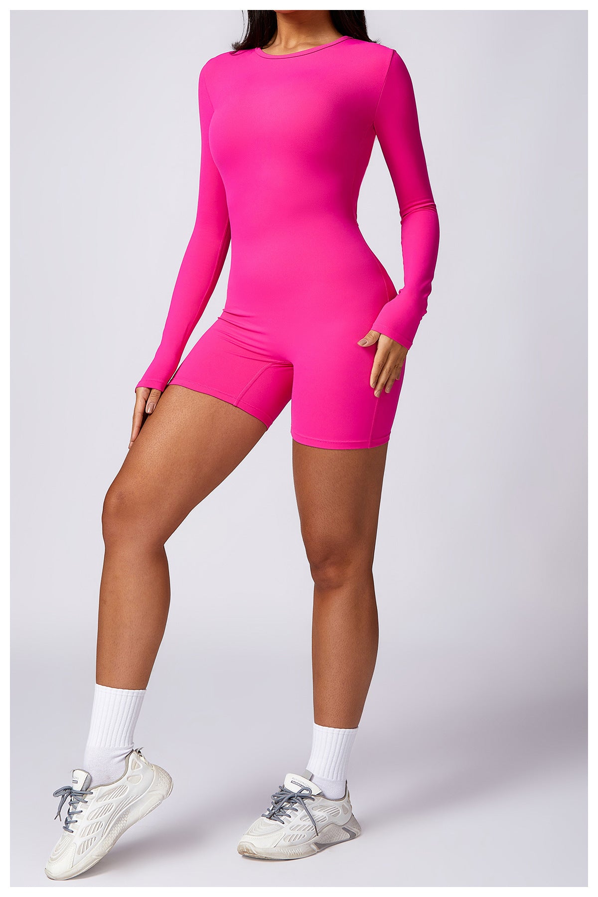 Women's Quick-dry Hip Raise Beauty Back Jumpsuit