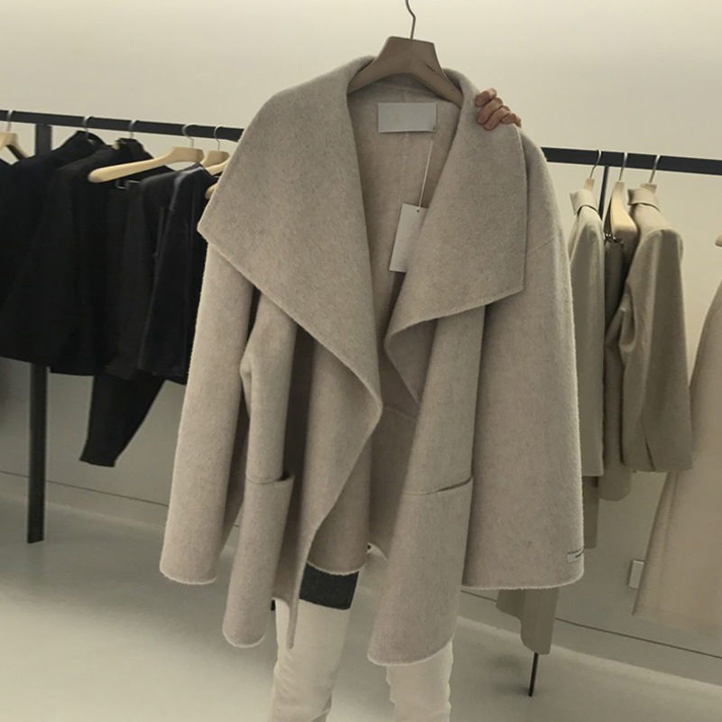 Fashion Loose Thick Woolen Coat