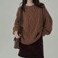Loose And Lazy Style Soft Glutinous Sweater For Women