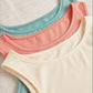 Pajamas Casual Suit Homewear With Braces Solid Color Short Sleeve Cute