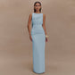 New Summer Round Neck Backless Dress Fashion Sleeveless